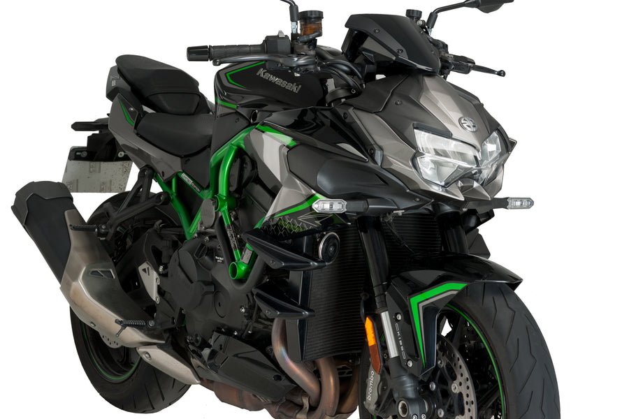 KAWASAKI Z H2 [2025] – Sidespoiler med nøgen kåbe forrude