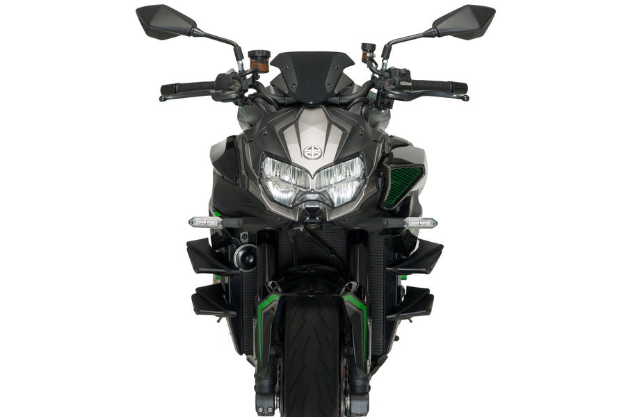 KAWASAKI Z H2 [2025] – Sidespoiler med nøgen kåbe forrude