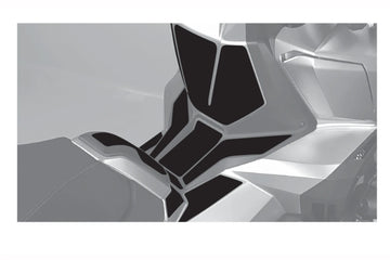 HONDA X-ADV [2024] – Scratch Saver Tank Protector – Sort - 0