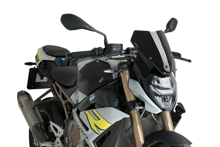BMW M 1000 R [2024] - PUIG New Generation Sports Windscreen | Sort | PUIG 20887N