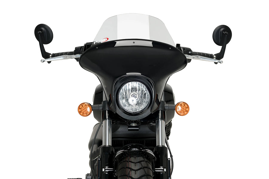 INDIAN SCOUT BOBBER [2025] - PUIG Touring Batwing SML | Klar | PUIG 21074W