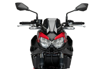 KAWASAKI Z650 2020-2022 - PUIG Nøgen frontspoiler | Mat sort | PUIG 21134J