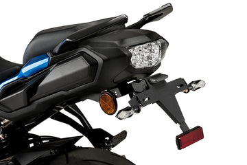 SUZUKI GSX-S1000GT fra 2022 - PUIG nummerpladeholder | Sort | PUIG 21142N
