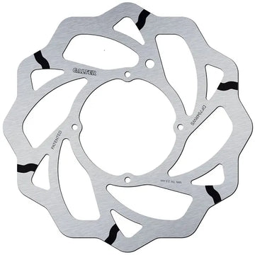 KTM SX 85 17/14 [2022-2024] - BREMSESKIVE FAST BØLGE RILLET OVERSIZE – Billede 2