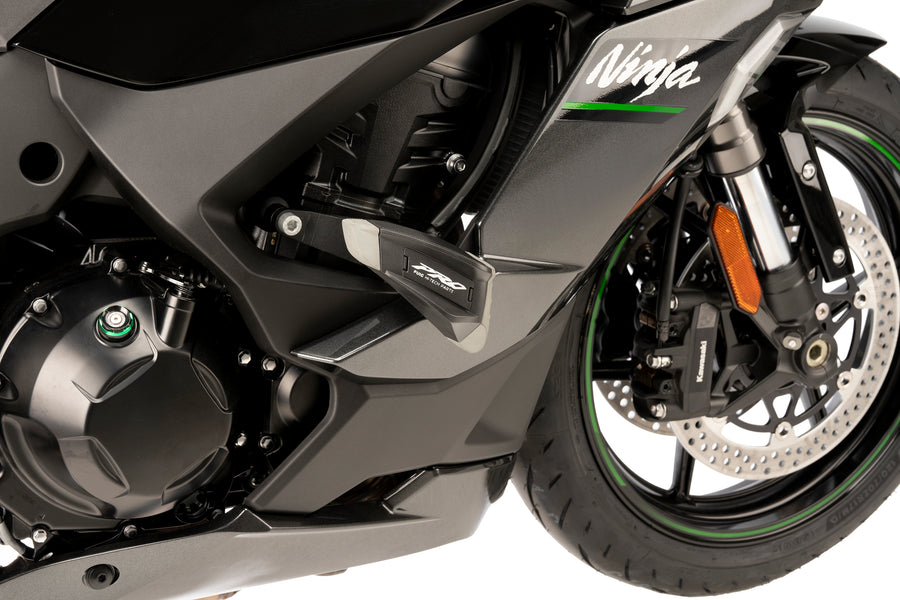 KAWASAKI NINJA 1100 SX SE [2025] – Crash Pads PRO 2.0 – Sort