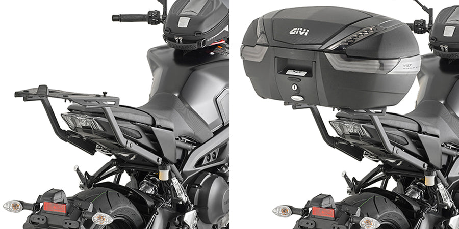 Yamaha MT 09 [GIVI] - Topkasseholder til MONOKEY® eller MONOLOCK® kufferter, der skal monteres med MONOKEY® pladen M5