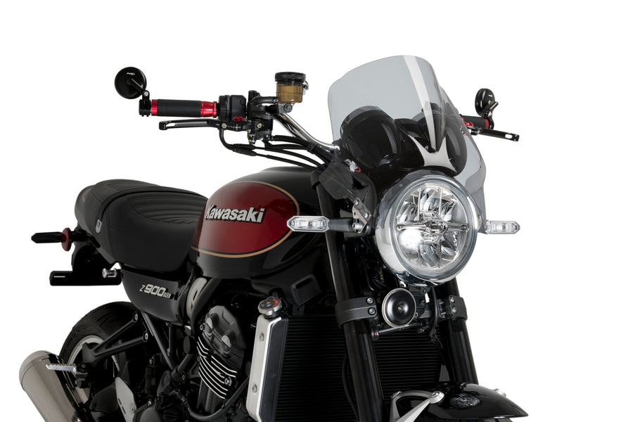 KAWASAKI Z 900 RS SE [2025] – Windy Windscreen Fairing – Gennemsigtig