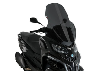PIAGGIO MP3 530 EXCLUSIVE [2025] - V-Tech Line touring forrude | Stærkt tonet | PUIG 21374F
