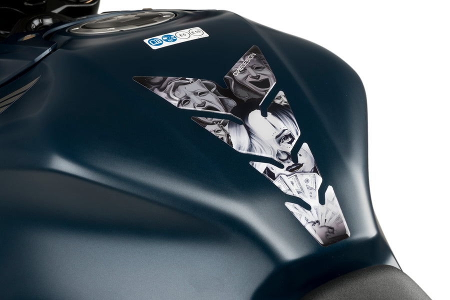KTM RC 390 [2025] – Scary Tank Protector – Sort