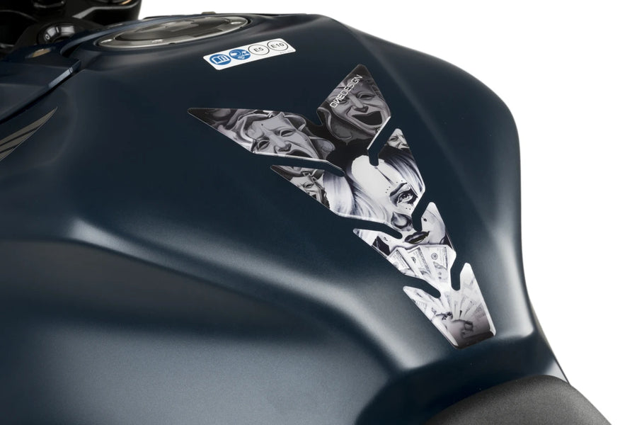KTM RC 390 [2025] – Scary Tank Protector – Sort
