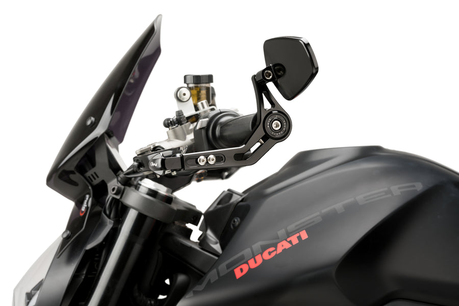 KTM 890 DUKE R [2025] – Beskyttelse af koblings- og bremsegreb med bakspejl Pro