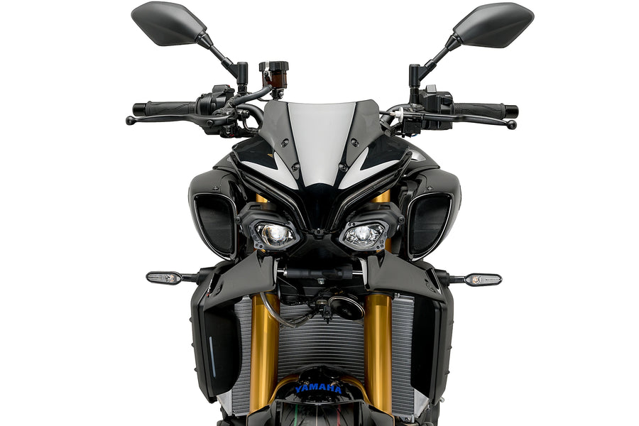 YAMAHA MT-10 SP [2025] - Nøgen frontspoiler | Sort | PUIG 21471N