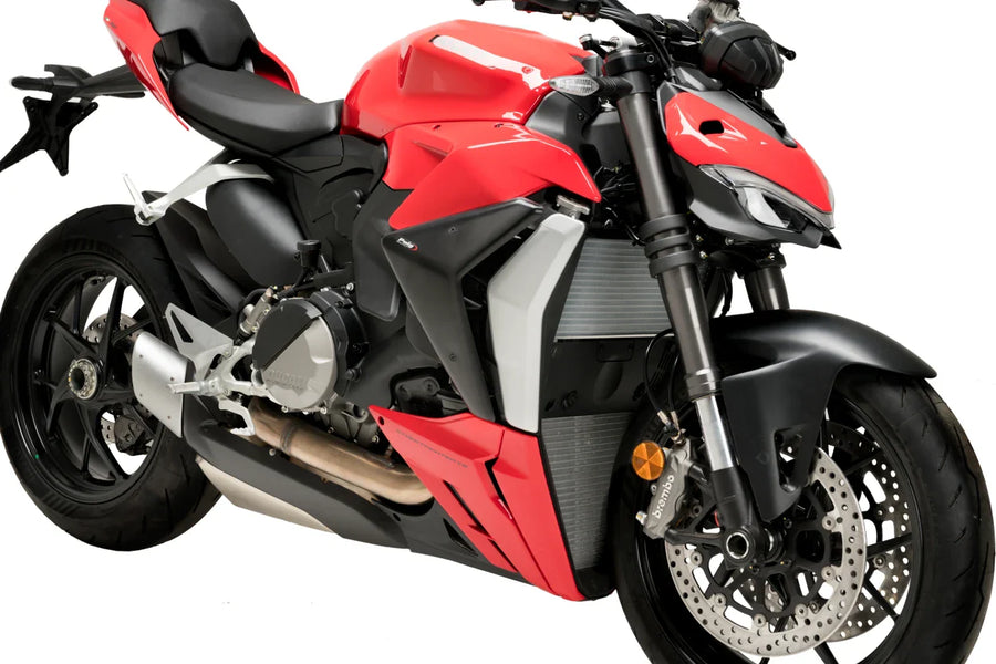 DUCATI STREETFIGHTER V2 [2024] – Naked Fairing Windscreen Side – Sort