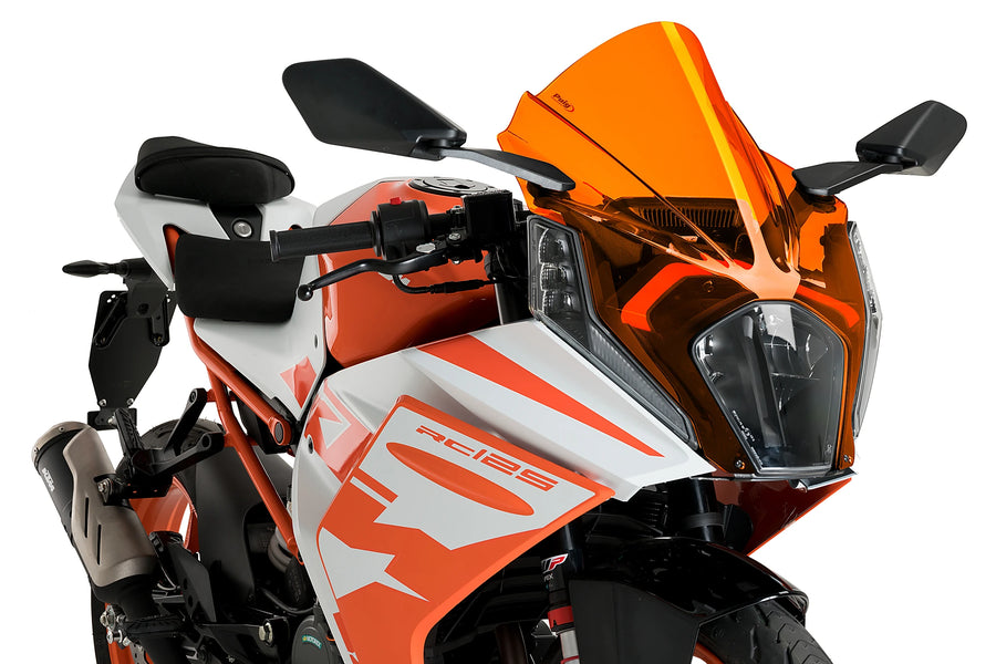 KTM RC 390 [2025] - PUIG Z-Racing skærm | Orange | PUIG 21476T