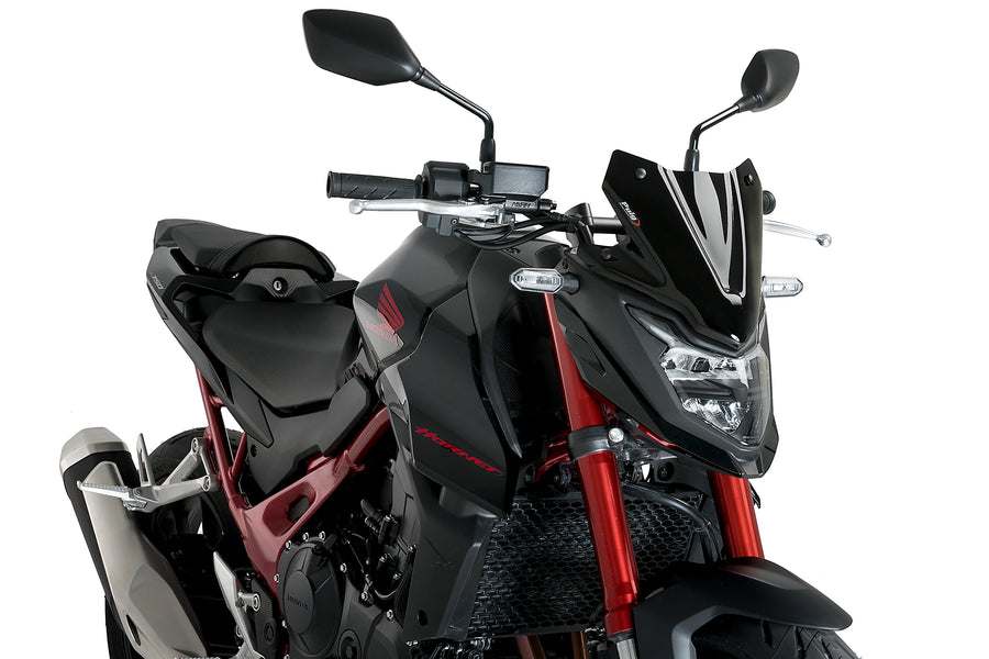 HONDA CB 750 HORNET [2024] - Ny generation af sportsforrude | Sort | PUIG 21479N