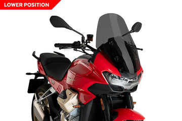 MOTO GUZZI V 100 MANDELLO S [2025] - turskærm | Stærkt tonet | PUIG 21484F