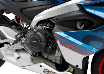 APRILIA RS 660 FACTORY [2025] – Adapter fodstøtte gummipude “Rider” – Sort
