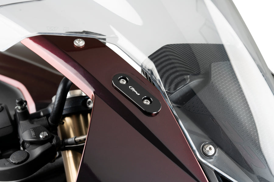 BMW S 1000 RR [2025] – Bakspejlkapper – Sort