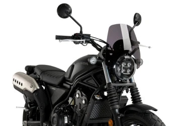 HONDA CL 500 [2025] – ALU frontpanel – sølv