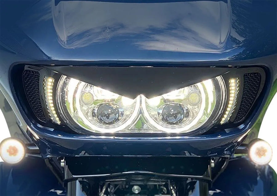 harley-davidson road glide [CUSTOM DYNAMICS] – Genesis® 4 Dynamic LED Road Glide® ventilationsindsatser