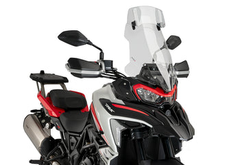 BENELLI TRK 702 [2025] - PUIG touringskærm med spoilerskærm | Ryd | PUIG 21800W