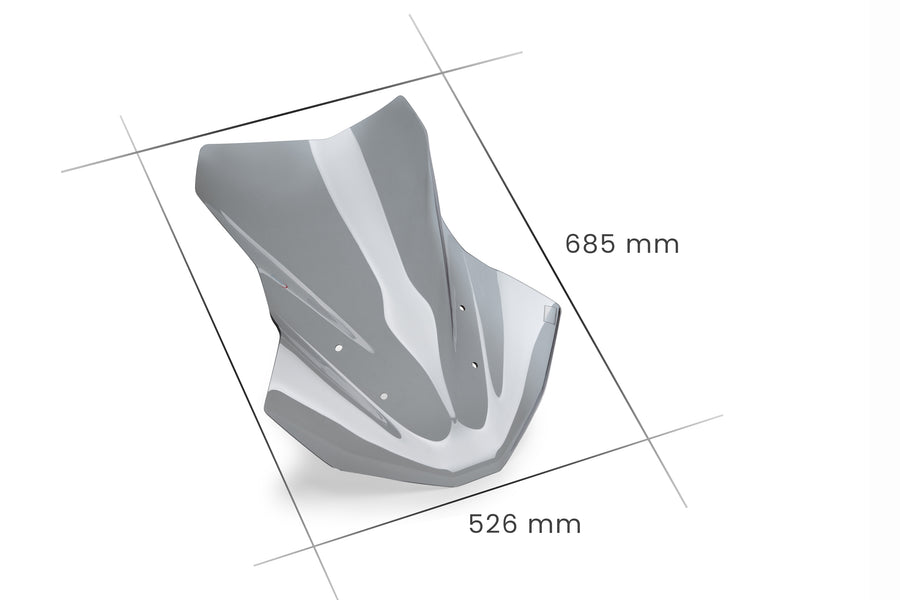 BMW R 1300 GS TROPHY [2025] – Touring Screen Plus – Gennemsigtig