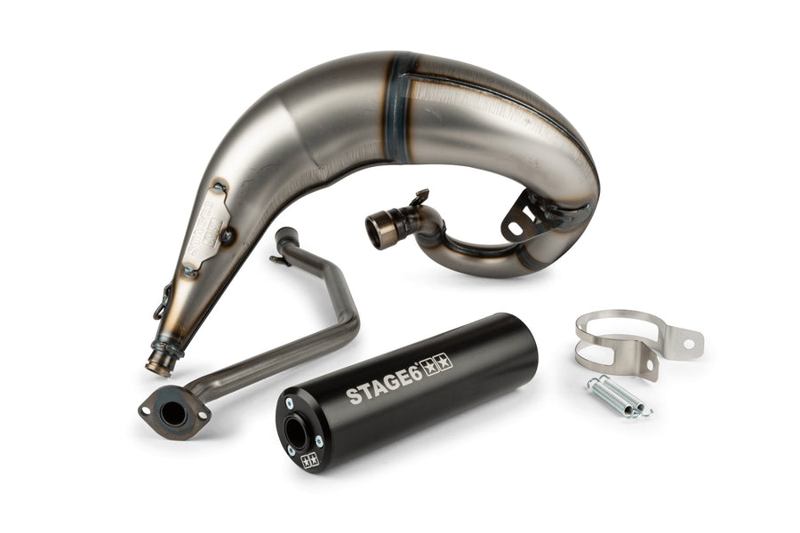 Beta RR-T SM 50 2T - Auspuff Streetrace High Mount CNC schwarz