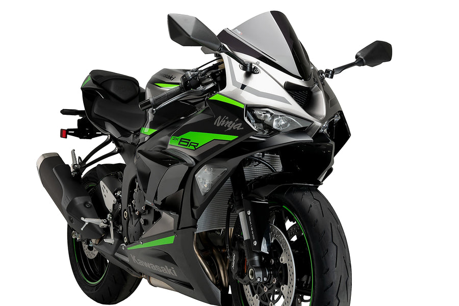 KAWASAKI ZX-6R NINJA [2025] - Race Side Spoiler | Sort | PUIG 21858N