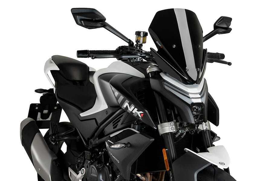 CFMOTO 450 NK [2025] - Ny generation af sport | Sort | PUIG 21866N