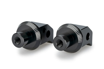 CFMOTO 300 NK [2025] – Adapter passager fodstøtte gummipude – sort - 0