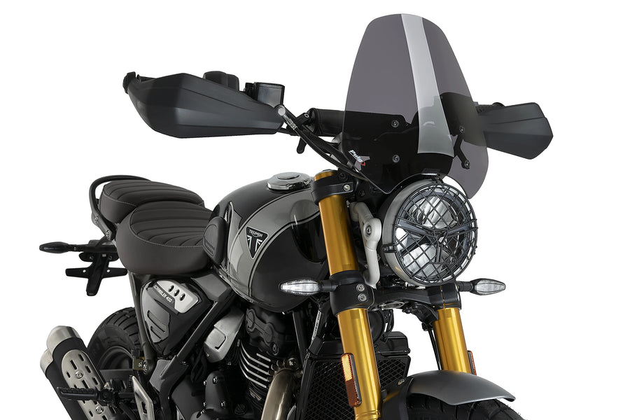 TRIUMPH SPEED 400 [2025] - PUIG Ny generation af sportsforrude | Stærkt tonet | PUIG 21933F