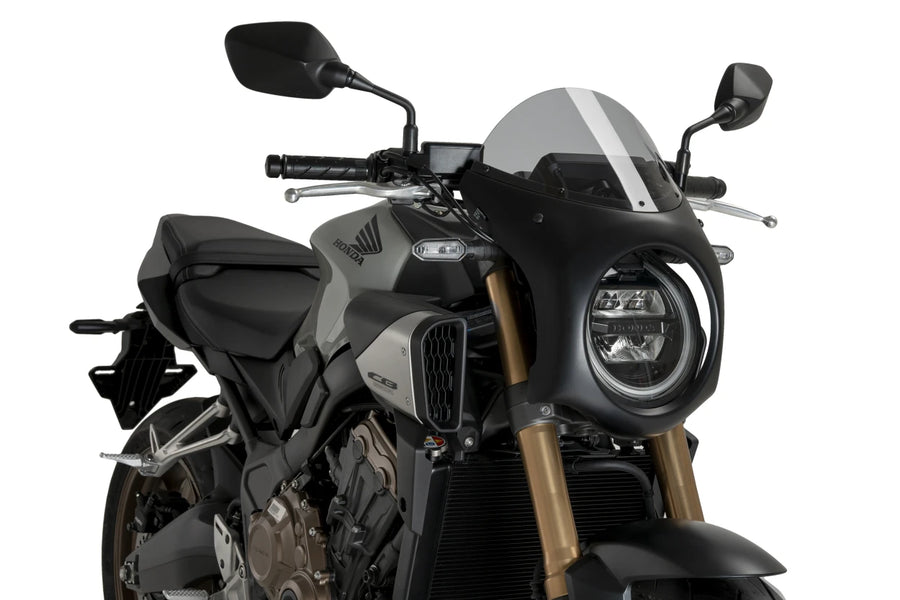 HONDA CB 650 R NEO SPORTS CAFE [2025] – Retro Fairing Screen – Sort