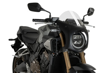 HONDA CB 650 R NEO SPORTS CAFE [2025] – Retro kåbeskærm – Gennemsigtig