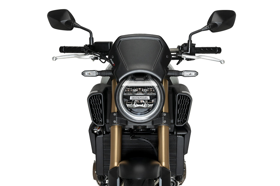 HONDA CB 650 R NEO SPORTS CAFE [2025] - ALU frontpanel | Sort | PUIG 21963N