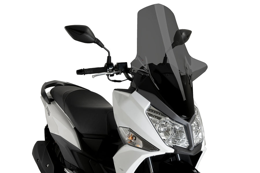 SYM JET 14 50 IE 4T AC E5 [2025] - PUIG V-Tech Line Touring Screen | Stærkt tonet | PUIG 22000F