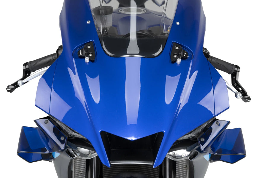 YAMAHA YZF-R1M [2025] – Bakspejlkapper med faneindikatorsæt – Sort