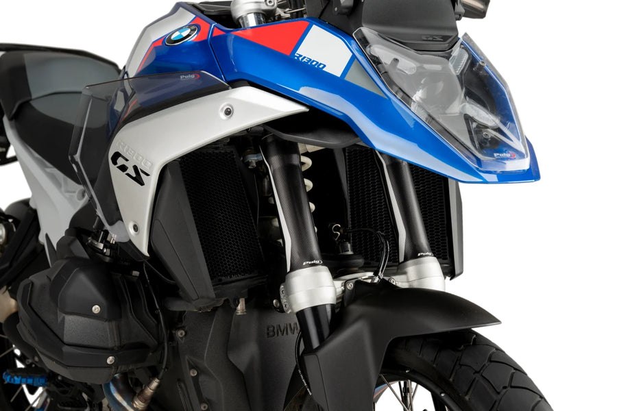 KTM RC 390 [2025] – Klistermærke til gaffelbeskyttelsessæt – Carbon look