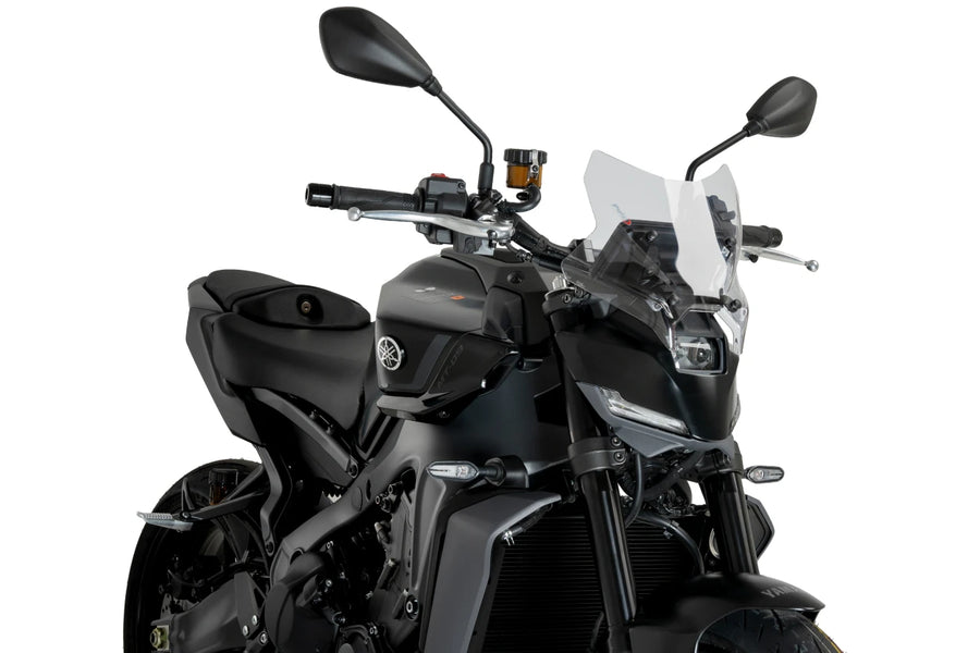 YAMAHA MT-09 Y-AMT [2024] – New Generation Sport – Gennemsigtig