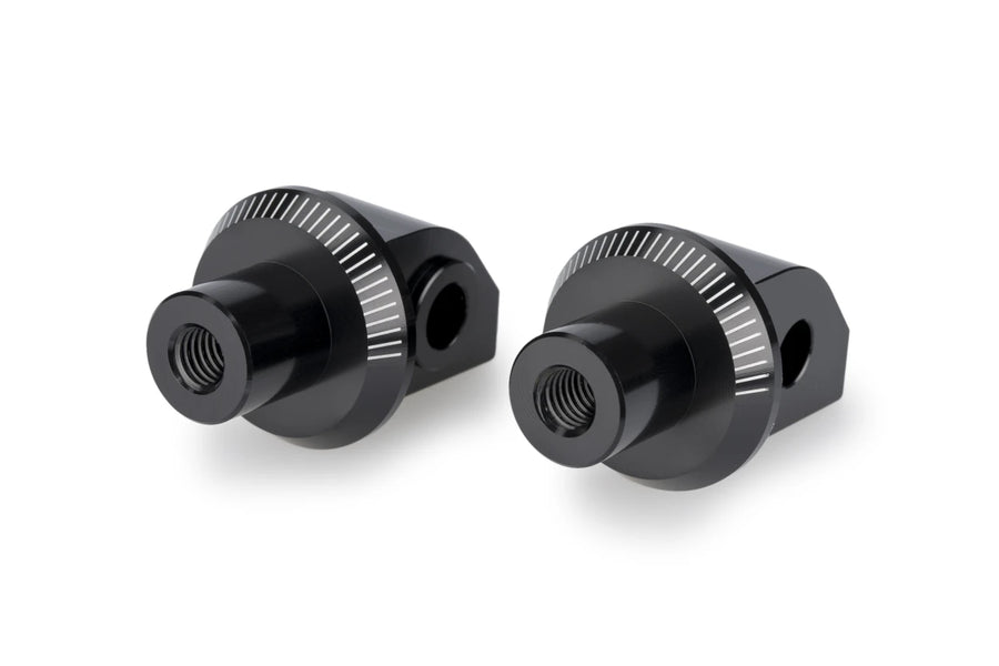 TRIUMPH SPEED 400 [2025] – Adapter passager fodstøtte gummipude – sort
