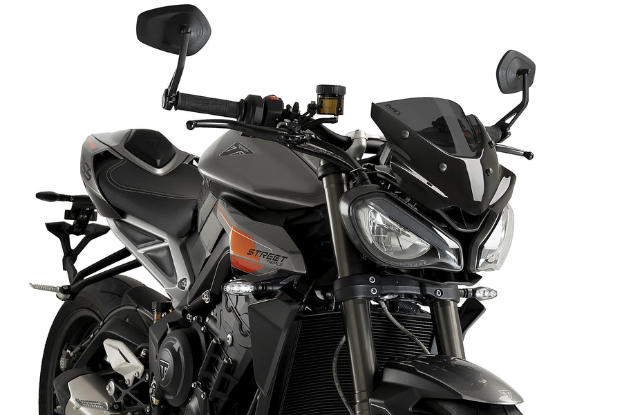 TRIUMPH STREET TRIPLE 765 RS [2025] - Ny generation af sportsforrude | Stærkt tonet | PUIG 22234F