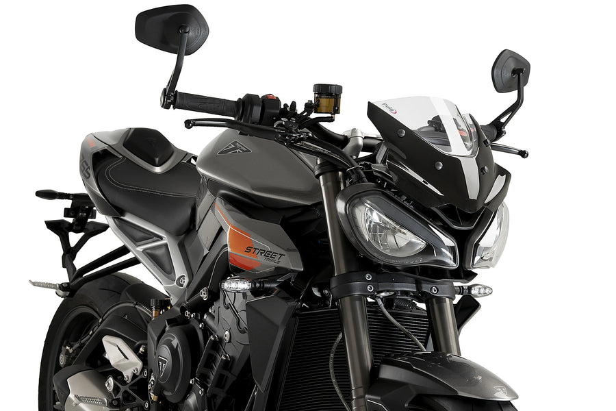 TRIUMPH STREET TRIPLE 765 RS [2025] - Ny generation af sportsforrude | Ryd | PUIG 22234W
