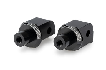 APRILIA TUONO 457 [2025] – Adapter passager fodstøtte gummipude – sort