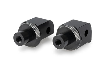 APRILIA TUONO 457 [2025] – Adapter passager fodstøtte gummipude – sort - 0