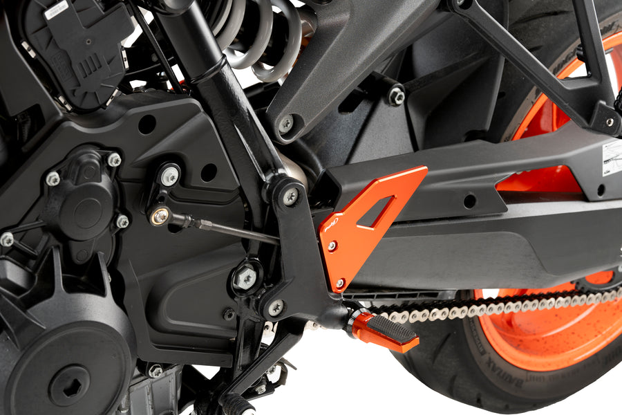 KTM 990 DUKE R [2025] – Hælplader – Sort