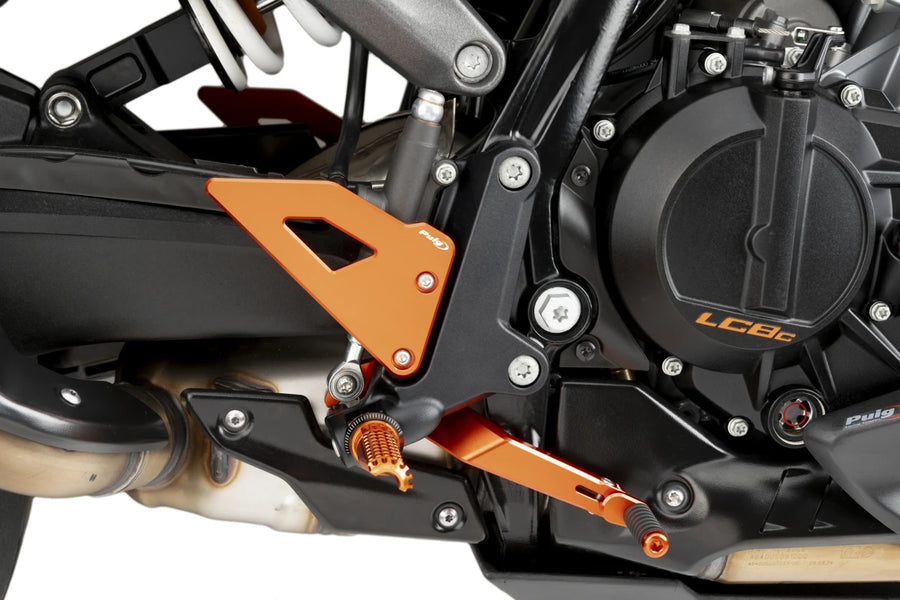 KTM 990 DUKE R [2025] – Hælplader – Sort