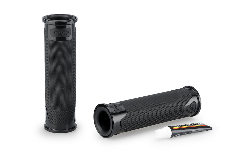 TRIUMPH BONNEVILLE T 120 BLACK [2025] - Revving Grips | Sort | PUIG 22271N