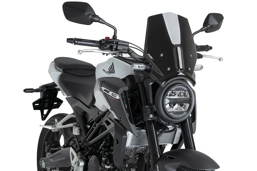 HONDA CB 300 R NEO SPORTS CAFE [2025] - Ny generation af sportsforrude | Sort | PUIG 22296N