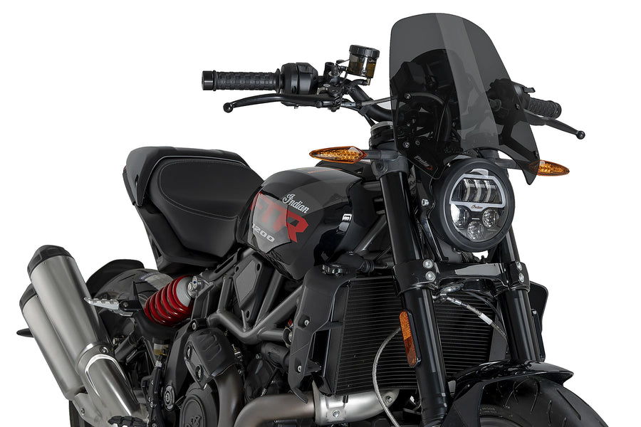 INDIAN FTR 1200 SPORT [2025] - PUIG New Generation Sport Windschild | Stark getönt | PUIG 22348F