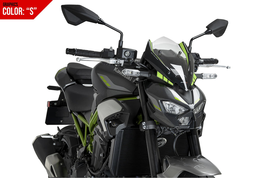 KAWASAKI Z 900 SE [2025] - Ny generation af sportsforrude | Grafik | PUIG 22439S