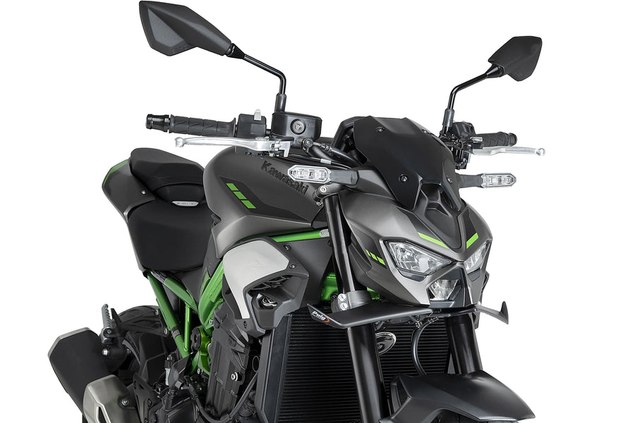 KAWASAKI Z900 [2025] - Frontspoiler | Mattschwarz | PUIG 22446J
